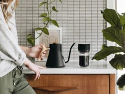 Fellow Stagg EKG 0.9L Kettle - Black And Maple -Coffee Promotion Shop 3T0B7146 2 scaled