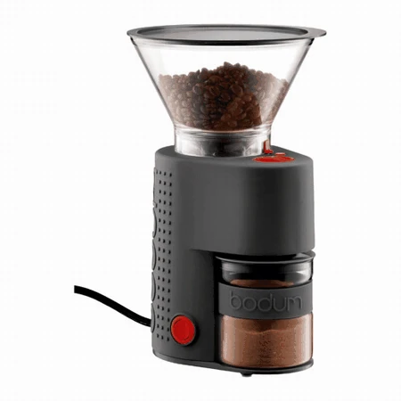 Bodum Bistro Burr Coffee Grinder In Black 1 Bodum Bistro Burr Coffee Grinder In Black