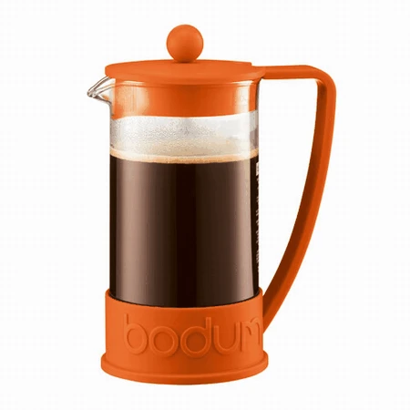 Bodum BRAZIL Coffee Press In Orange 1 Bodum BRAZIL Coffee Press In Orange