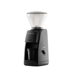 Baratza Encore ESP Coffee And Espresso Grinder - Black -Coffee Promotion Shop 495 EncoreESP Black DosingCup 02 QuarterLeft OnWhite WEB