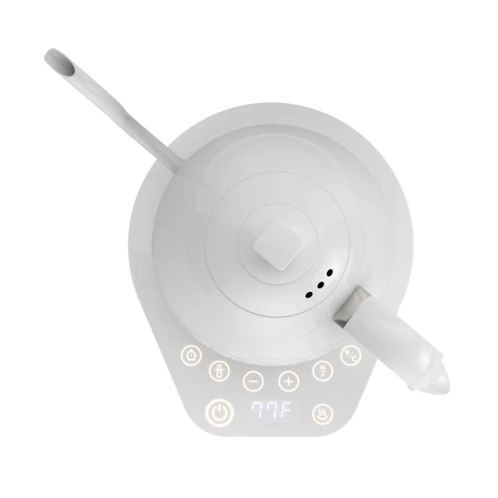 Brewista Artisan Electric Gooseneck Kettle - All White 3 Brewista Artisan Electric Gooseneck Kettle - All White - Image 3
