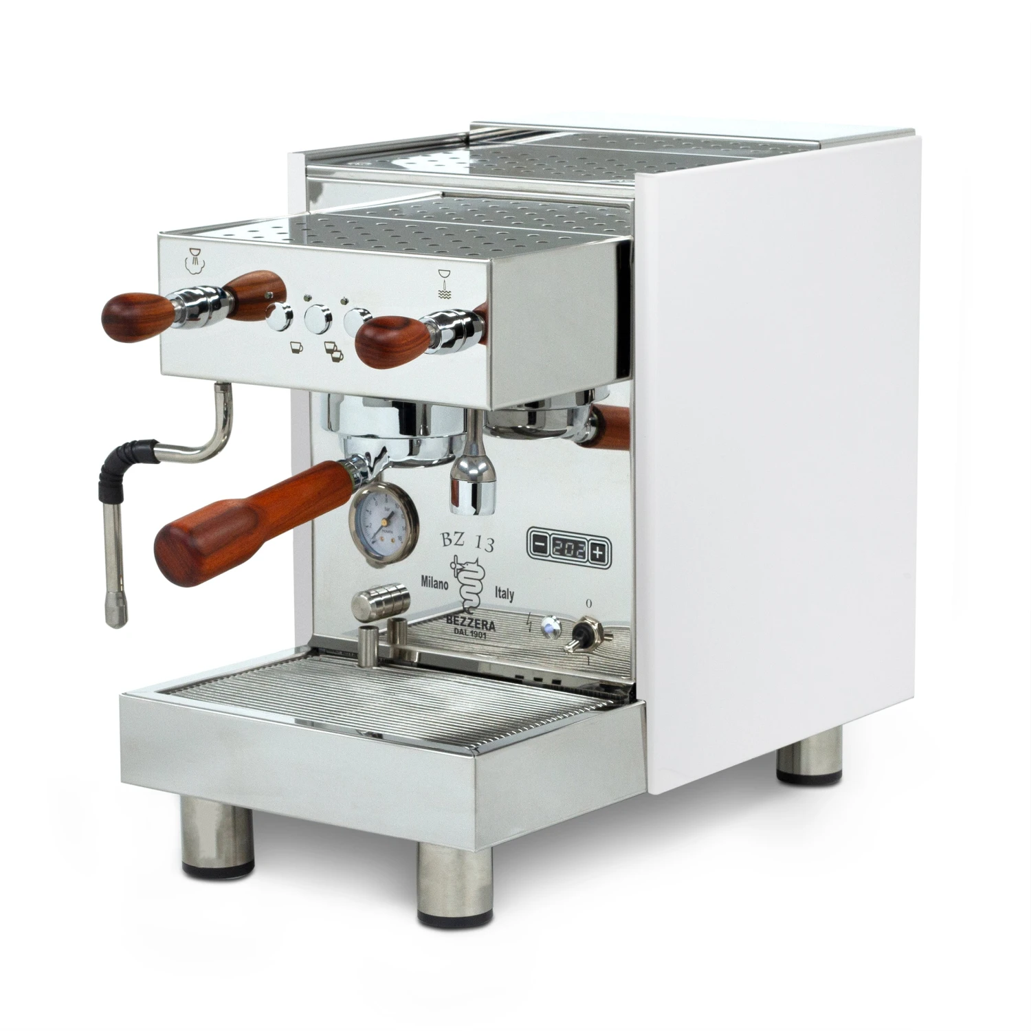 Bezzera BZ13 DE Bianco Espresso Machine - Rosewood - Special Edition 1 Bezzera BZ13 DE Bianco Espresso Machine - Rosewood - Special Edition
