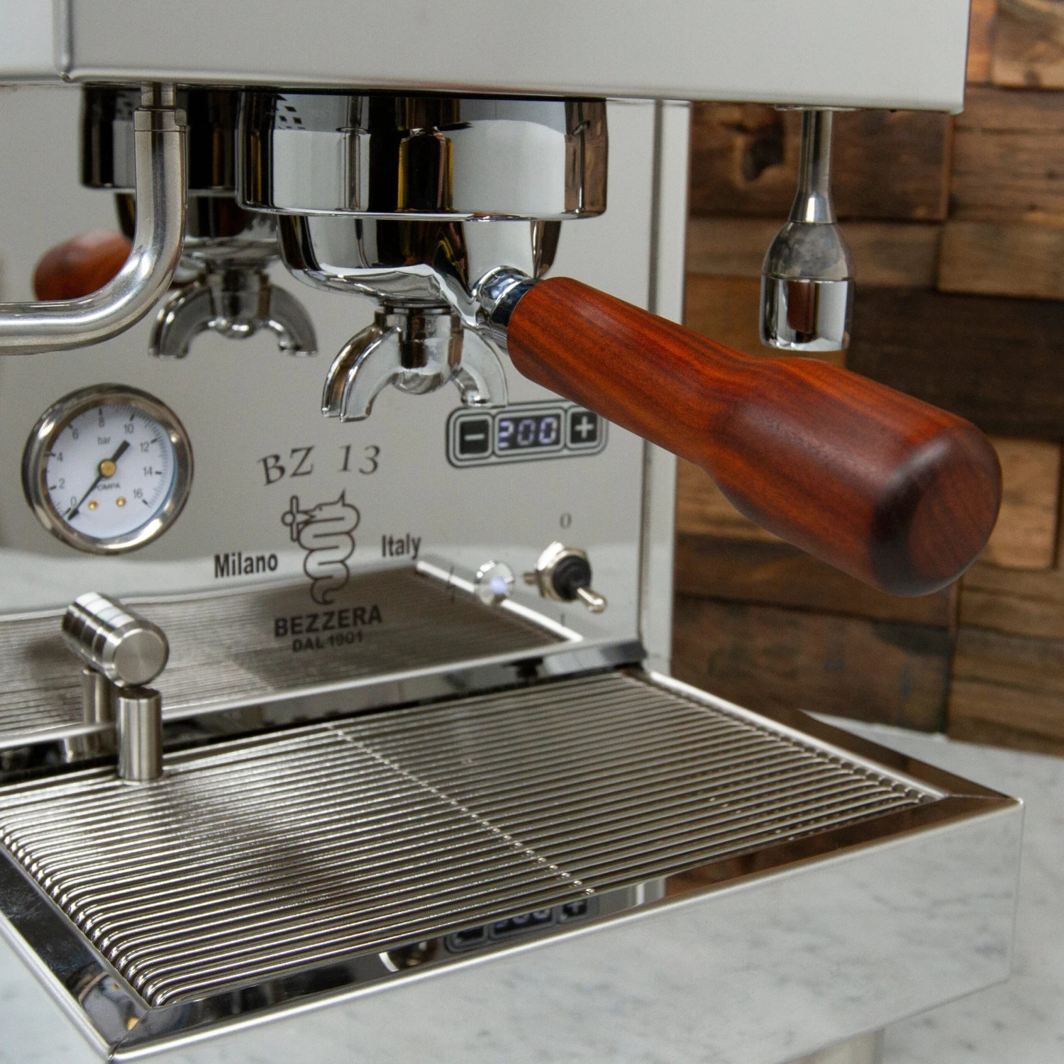 Bezzera BZ13 DE Bianco Espresso Machine - Rosewood - Special Edition 4 Bezzera BZ13 DE Bianco Espresso Machine - Rosewood - Special Edition - Image 4
