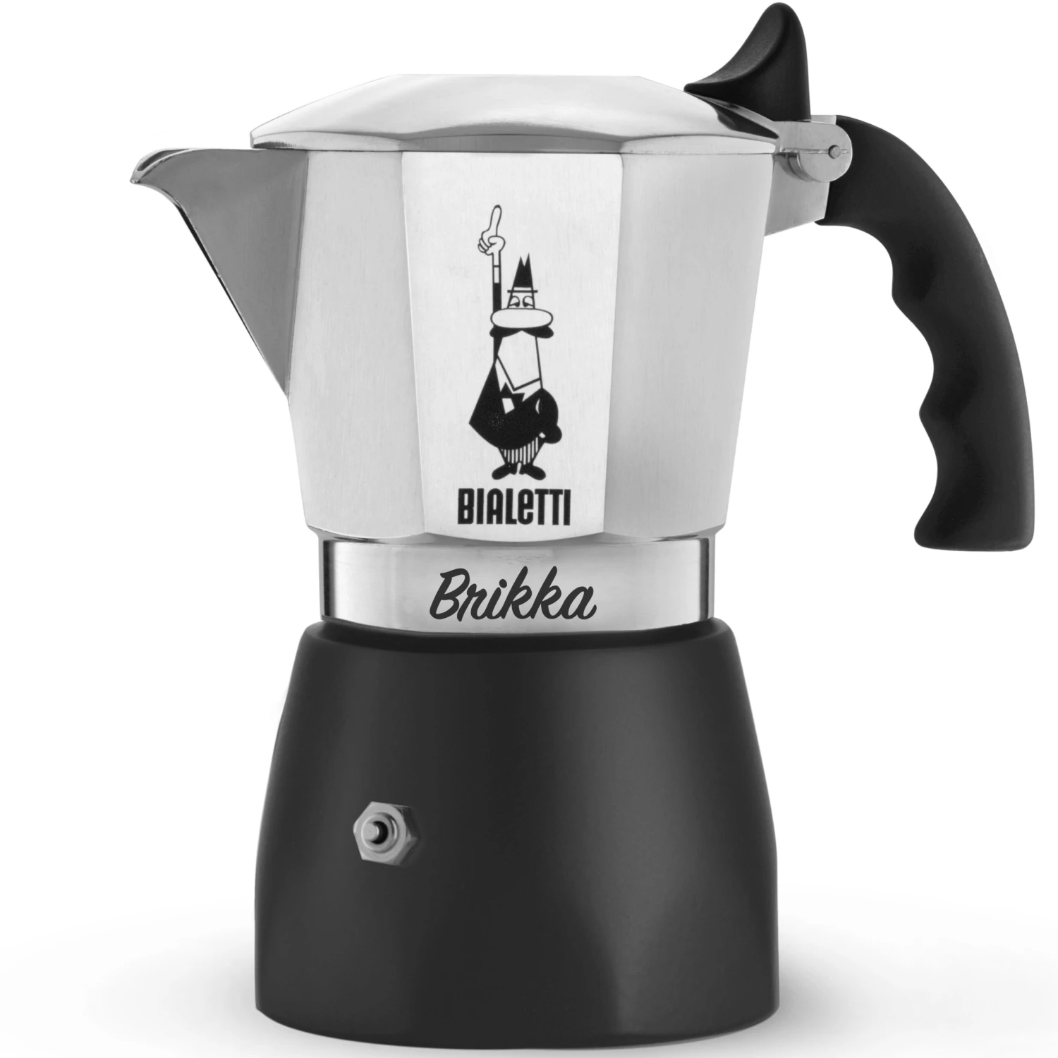 Bialetti Brikka 2-Cup Moka Pot With High Pressure Valve 1 Bialetti Brikka 2-Cup Moka Pot With High Pressure Valve
