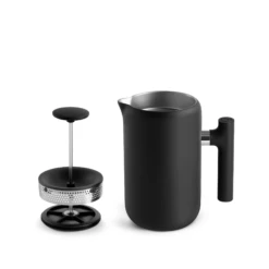 Fellow Clara French Press - Black -Coffee Promotion Shop Clara FrenchPress MB Open