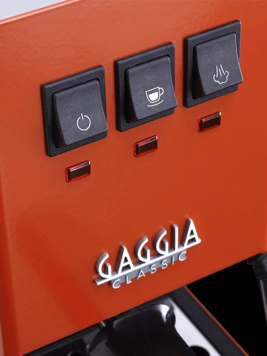 Gaggia Classic Pro Espresso Machine In Lobster Red 2 Gaggia Classic Pro Espresso Machine In Lobster Red - Image 2