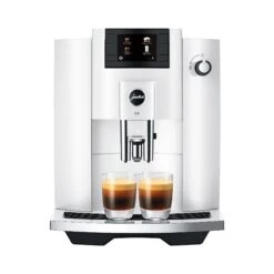 JURA E6 Automatic Espresso Machine In Piano White (NAA)