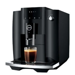 JURA E4 Automatic Espresso Machine In Piano Black