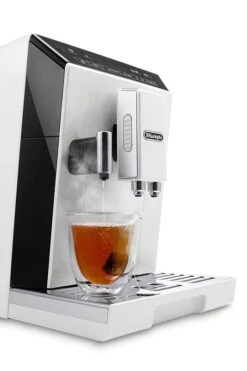 Refurbished DeLonghi Eletta Cappuccino In White ECAM44660W -Coffee Promotion Shop ECAM44660WElettaWhiteTea