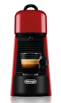Nespresso Essenza Plus Espresso Machine By DeLonghi - Red
