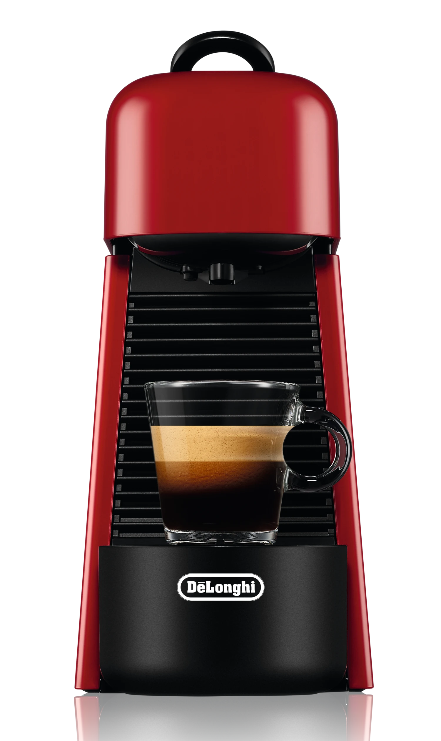 Nespresso Essenza Plus Espresso Machine By DeLonghi - Red 1 Nespresso Essenza Plus Espresso Machine By DeLonghi - Red