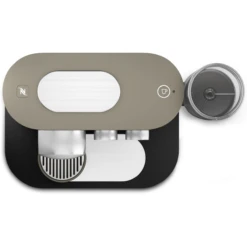 Nespresso Expert Espresso Machine By DeLonghi With Aeroccino - Anthracite Gray 9 Nespresso Expert Espresso Machine By DeLonghi With Aeroccino - Anthracite Gray -Coffee Promotion Shop EN350G Overhead