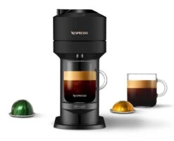 Nespresso Vertuo Next Espresso Machine By DeLonghi - Matte Black -Coffee Promotion Shop ENV120BM Front