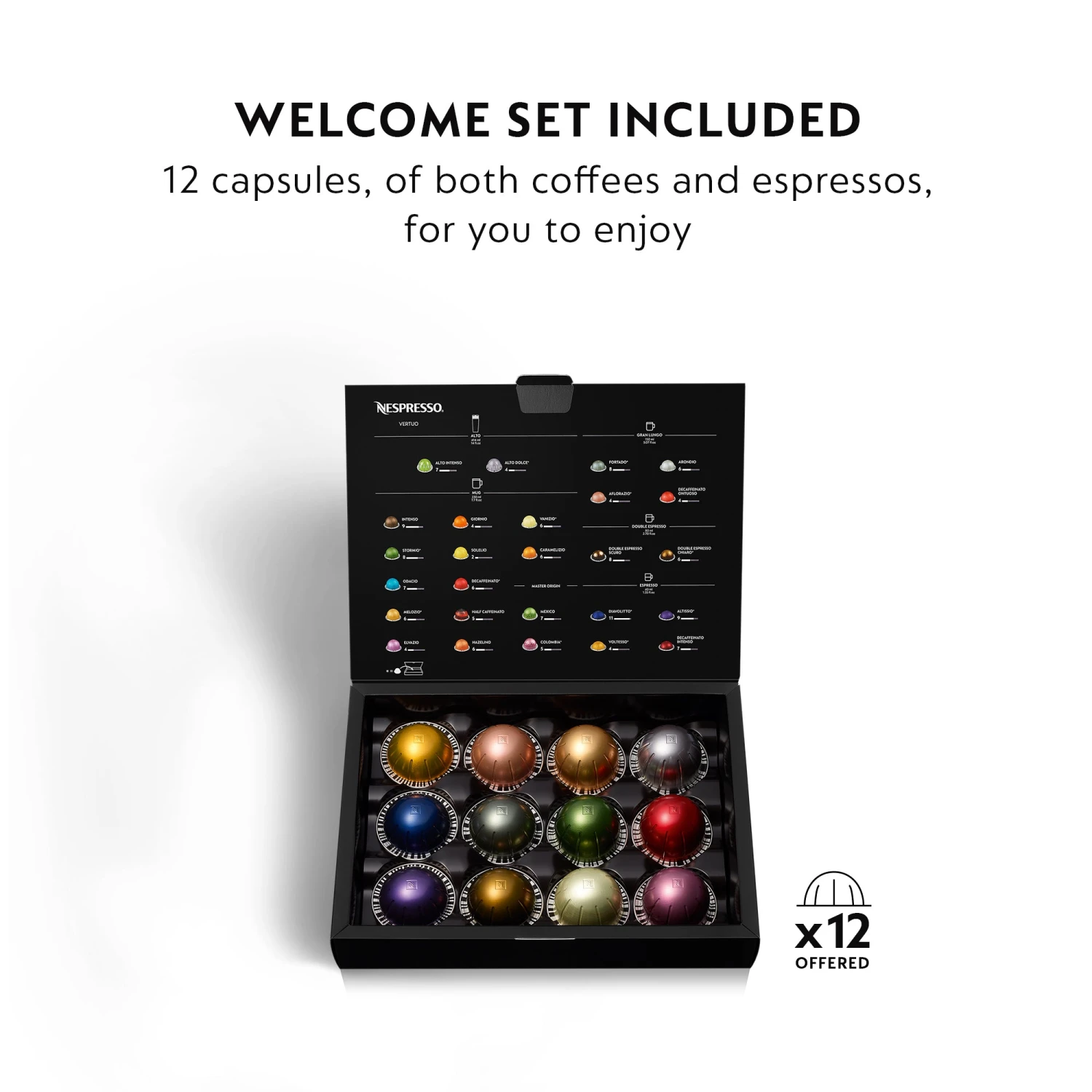 Nespresso Vertuo Next Premium Espresso Machine By DeLonghi - Black Rose Gold 11 Nespresso Vertuo Next Premium Espresso Machine By DeLonghi - Black Rose Gold - Image 11