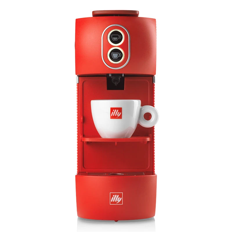 Illy E.S.E. Pod Coffee Machine - Red 1 Illy E.S.E. Pod Coffee Machine - Red