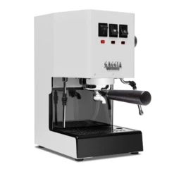 Gaggia Classic Evo Pro Espresso Machine In Polar White With Blackened Oak 9 Gaggia Classic Evo Pro Espresso Machine In Polar White With Blackened Oak -Coffee Promotion Shop GACLASSICEVOPROWHTBO White Oak Single EVO 1153