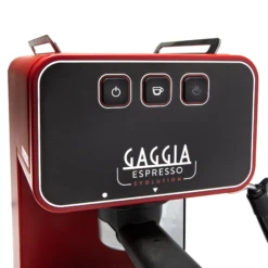 Gaggia Espresso Evolution - Lava Red -Coffee Promotion Shop GAESPEVOLR 4519