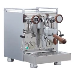 Rocket Espresso Mozzafiato Cronometro V Espresso Machine - Walnut Accents -Coffee Promotion Shop IMG 1302W