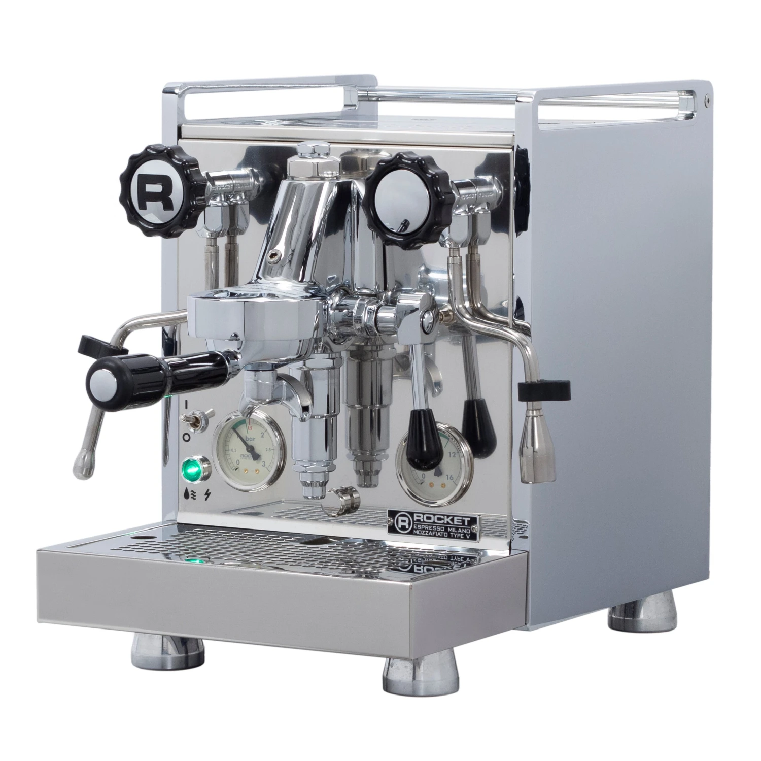 Refurbished Rocket Espresso Mozzafiato Cronometro V Espresso Machine 1 Refurbished Rocket Espresso Mozzafiato Cronometro V Espresso Machine