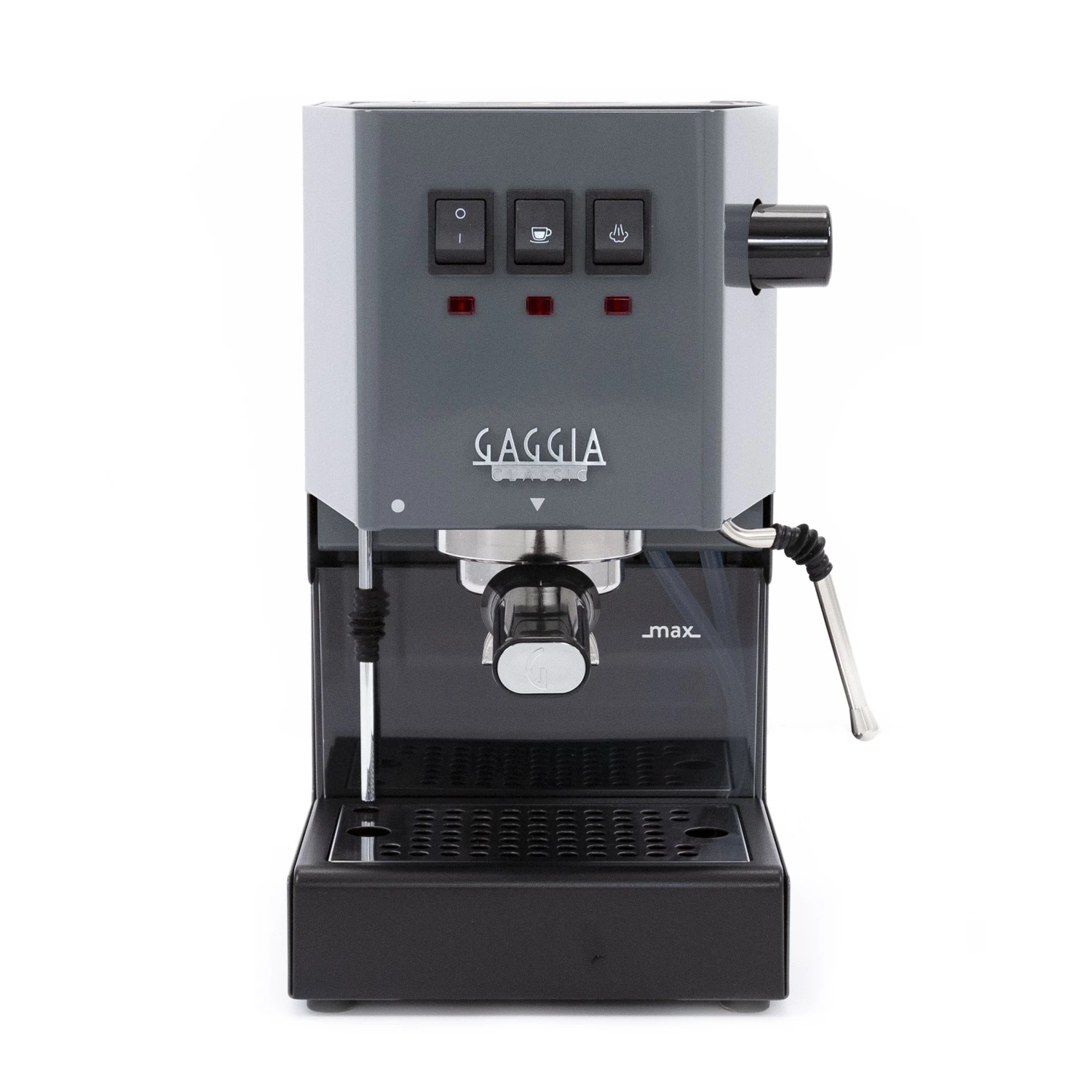 Refurbished Gaggia Classic Pro Espresso Machine In Industrial Grey 1 Refurbished Gaggia Classic Pro Espresso Machine In Industrial Grey