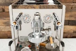 ECM Synchronika Espresso Machine - Olive Wood -Coffee Promotion Shop IMG 2378 scaled