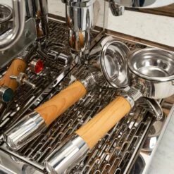 ECM Synchronika Espresso Machine - Olive Wood -Coffee Promotion Shop IMG 2391 scaled