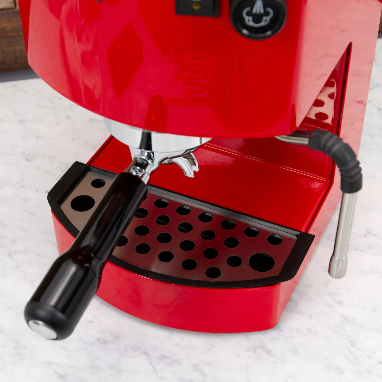 Bezzera New Hobby Espresso Machine In Red 7 Bezzera New Hobby Espresso Machine In Red - Image 7