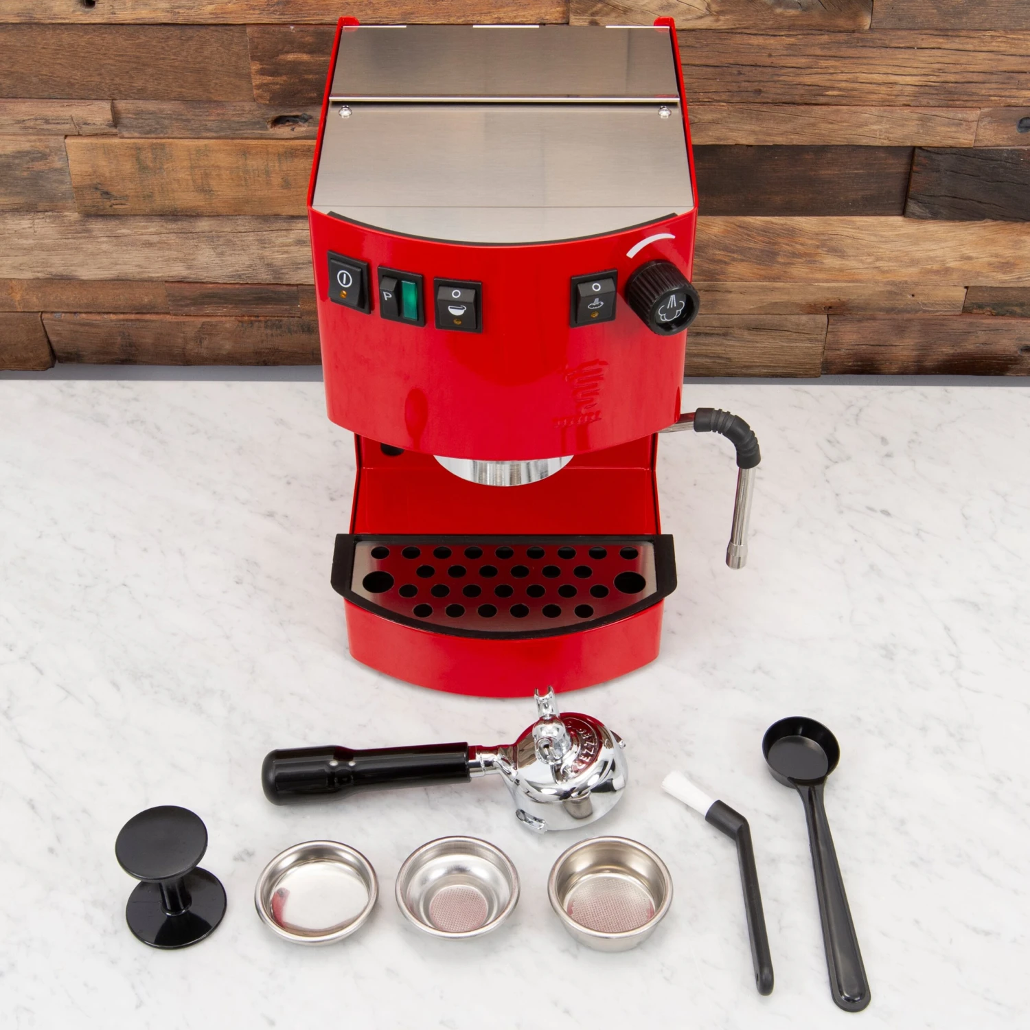 Bezzera New Hobby Espresso Machine In Red 11 Bezzera New Hobby Espresso Machine In Red - Image 11