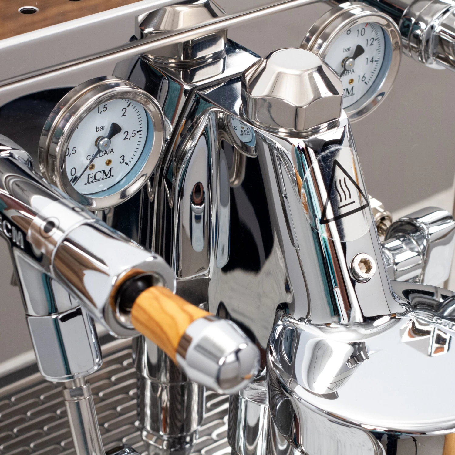 ECM Technika V Profi PID Espresso Machine - Olive Wood 6 ECM Technika V Profi PID Espresso Machine - Olive Wood - Image 6