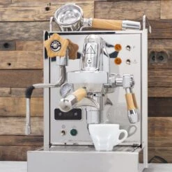 ECM Classika PID Espresso Machine - Olive Wood -Coffee Promotion Shop IMG 4410 scaled