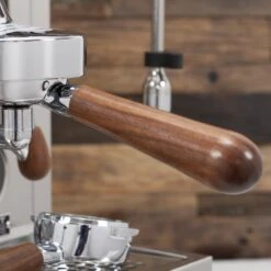 Rocket Espresso R Cinquantotto Espresso Machine - Walnut Accents -Coffee Promotion Shop IMG 4477 scaled