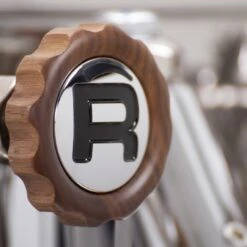 Rocket Espresso R Cinquantotto Espresso Machine - Walnut Accents -Coffee Promotion Shop IMG 4479 scaled