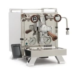 Rocket Espresso R Cinquantotto Espresso Machine - Walnut Accents -Coffee Promotion Shop IMG 4540