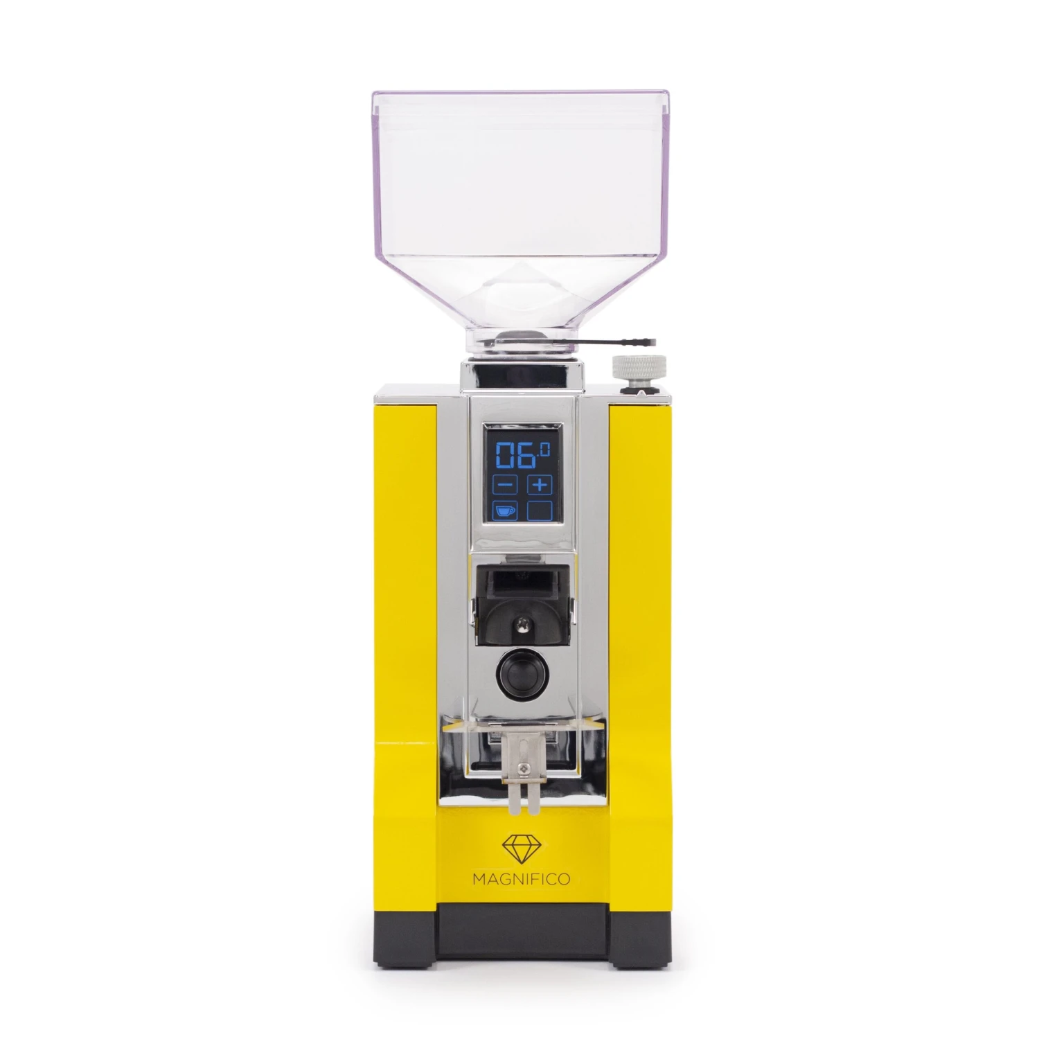 Eureka Mignon Magnifico Coffee Grinder In Yellow 2 Eureka Mignon Magnifico Coffee Grinder In Yellow - Image 2