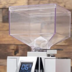 Eureka Mignon Magnifico Coffee Grinder In Polished Natural Silver -Coffee Promotion Shop IMG 6068 1 scaled