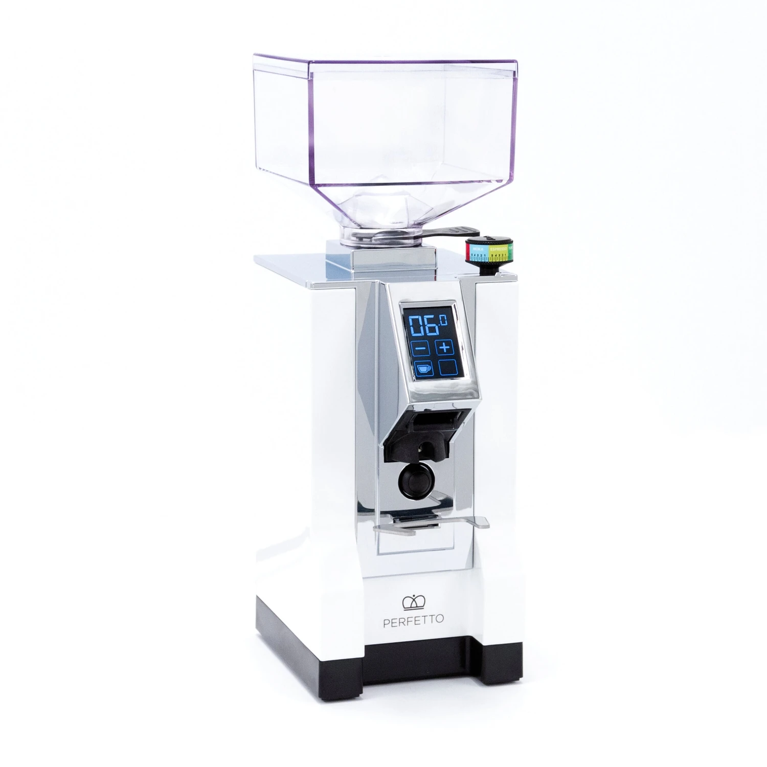 Eureka Mignon Perfetto Coffee Grinder In White 3 Eureka Mignon Perfetto Coffee Grinder In White - Image 3