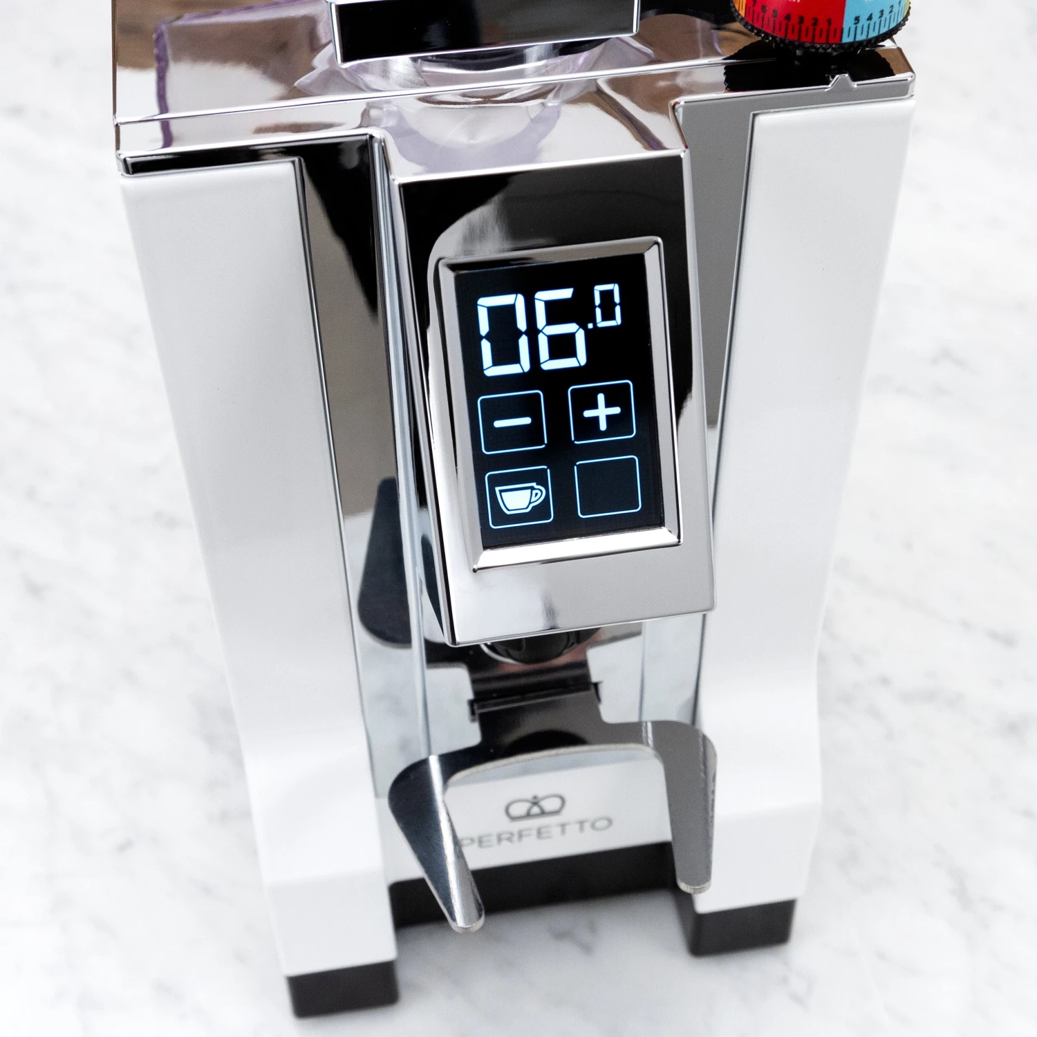 Eureka Mignon Perfetto Coffee Grinder In White 5 Eureka Mignon Perfetto Coffee Grinder In White - Image 5