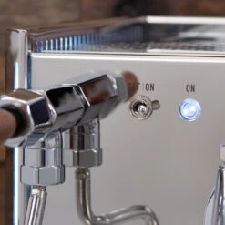 Quick Mill Vetrano Design Espresso Machine - Walnut Accents -Coffee Promotion Shop IMG 7402 scaled