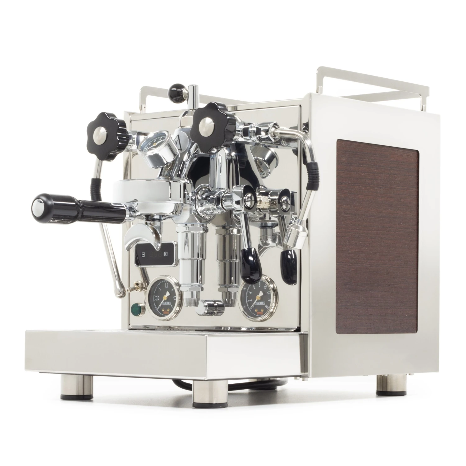 Profitec Pro 600 Dual Boiler Espresso Machine With Flow Control - Wenge Quarter Cut 1 Profitec Pro 600 Dual Boiler Espresso Machine With Flow Control - Wenge Quarter Cut