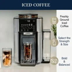 DeLonghi TrueBrew Drip Coffee Maker - Stainless/Black -Coffee Promotion Shop IcedCoffee