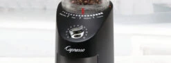 Capresso Infinity Plus Conical Burr Coffee Grinder In Black -Coffee Promotion Shop InfinityPlusBlack Hero3