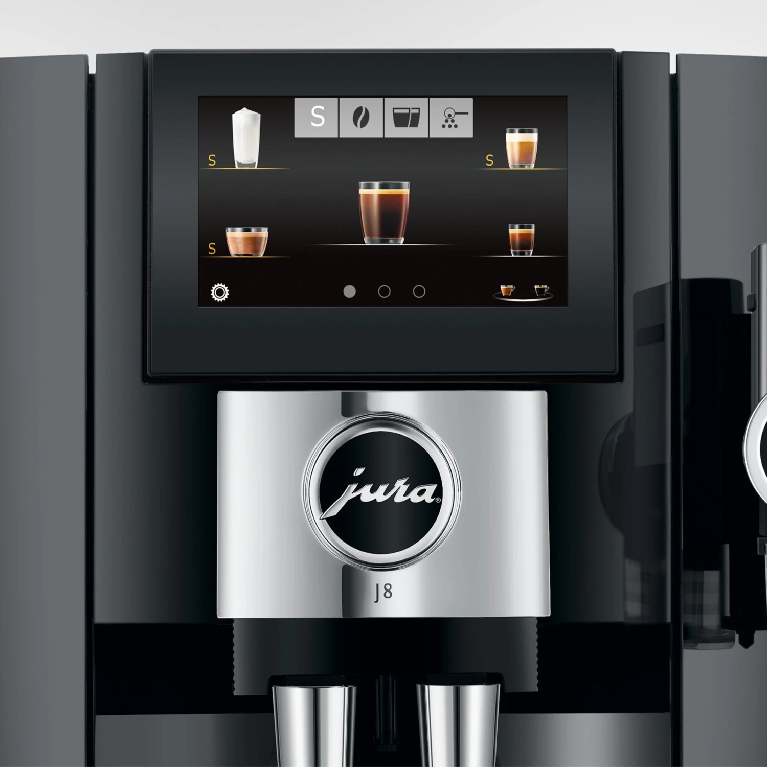 JURA J8 Super-Automatic Espresso Machine - Midnight Silver 12 JURA J8 Super-Automatic Espresso Machine - Midnight Silver - Image 12