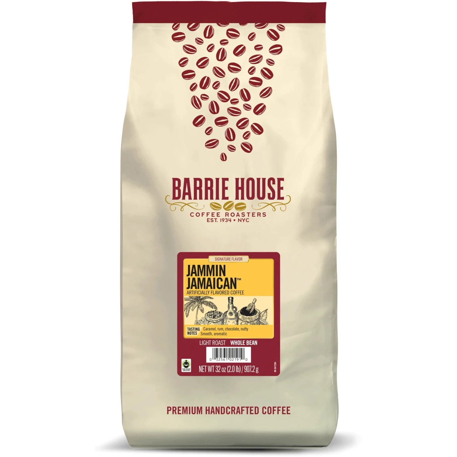 Barrie House Jammin Jamaican Fair Trade Organic Coffee 1 Barrie House Jammin Jamaican Fair Trade Organic Coffee