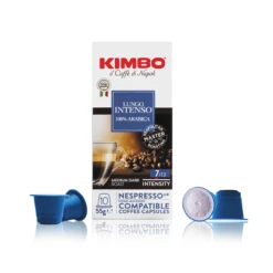 Kimbo Il Caffe Di Napoli Nespresso Original Compatible Capsules 10ct - Lungo Intenso -Coffee Promotion Shop KIMBO 14495 03 1200x1200 1