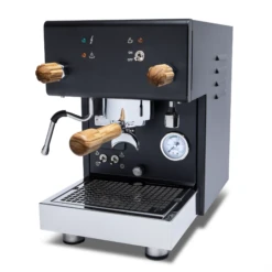 Profitec Pro 300 Dual Boiler Espresso Machine - Matte Black With Olive Wood