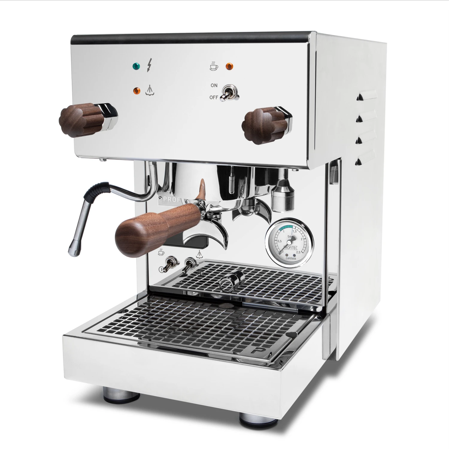 Profitec Pro 300 Dual Boiler Espresso Machine With Walnut 1 Profitec Pro 300 Dual Boiler Espresso Machine With Walnut