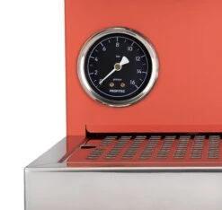Profitec GO Espresso Machine - Red -Coffee Promotion Shop ProfitecGO rot Manometer