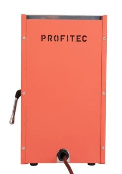 Profitec GO Espresso Machine - Red With Tiger Maple -Coffee Promotion Shop ProfitecGO rot hinten 5d69290d 7323 48ed 8968 9a5db1d3d2ee scaled