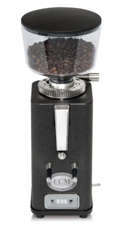 ECM S-Automatik 64 Espresso Grinder - Anthracite -Coffee Promotion Shop S Automatic Frontal02 black kaffee