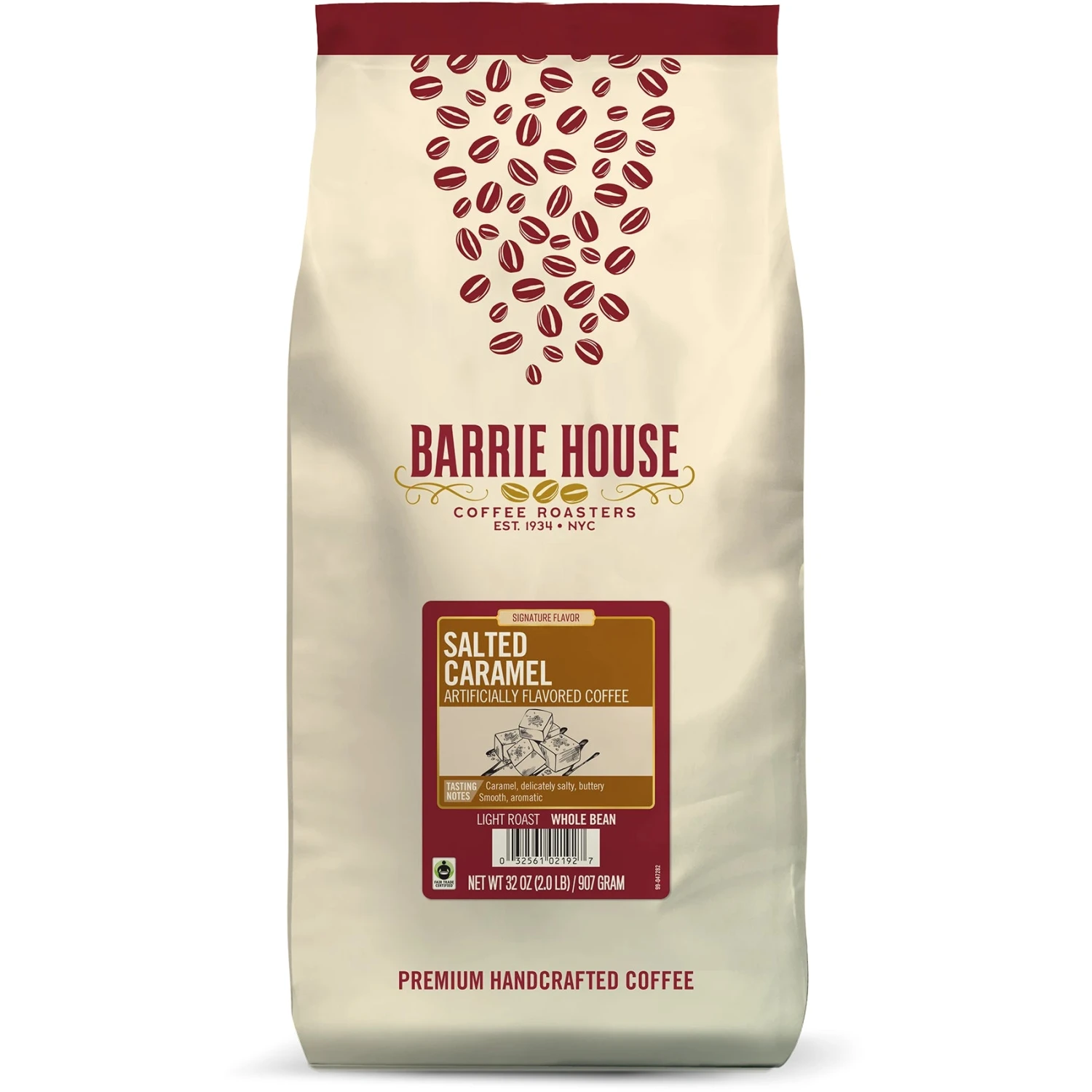 Barrie House Salted Caramel Fair Trade Organic Coffee 1 Barrie House Salted Caramel Fair Trade Organic Coffee